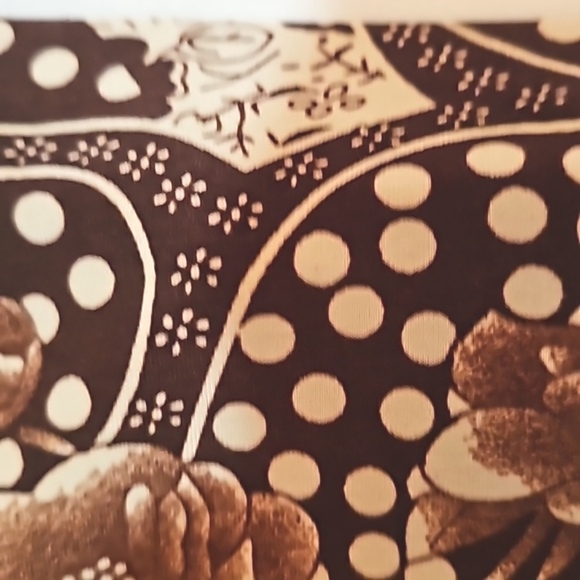 Cal Fashion womens boho long maxi skirt  sz medium color brown tan casual  midi - Picture 7 of 14